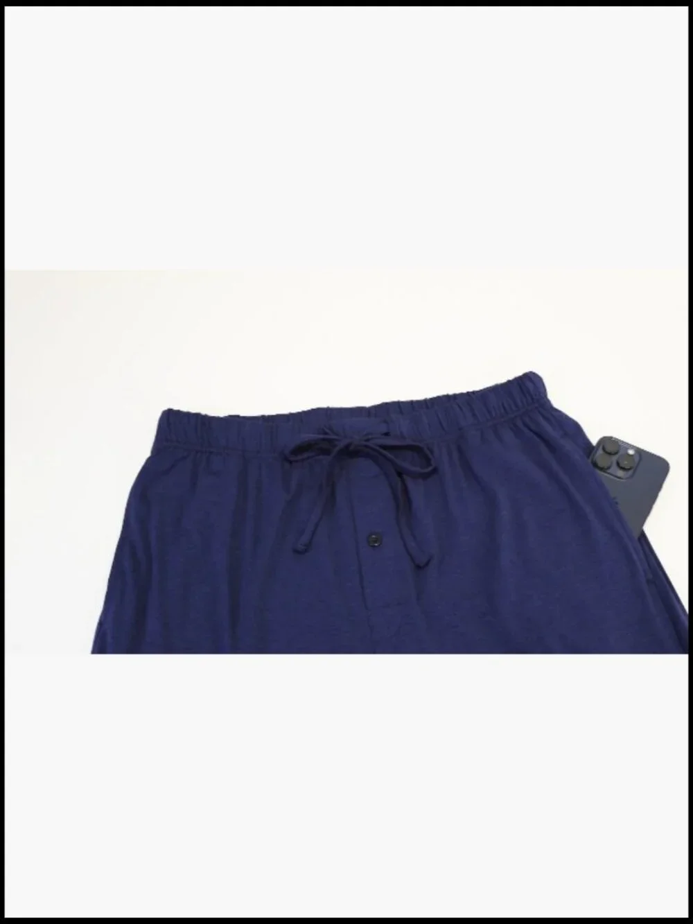 Bamboo Viscose Cotton Pajama Set Long Sleeve Pants with Pockets